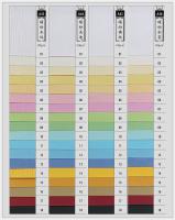 A43繽紛木紋、A44繽紛美迪、A45繽紛橫紋、A46繽紛彩雲